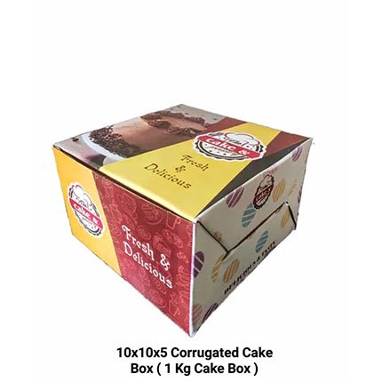 Cake Box 10/10/5 – Rs.14.50 ( 1 Box ) MOQ (100 Box)