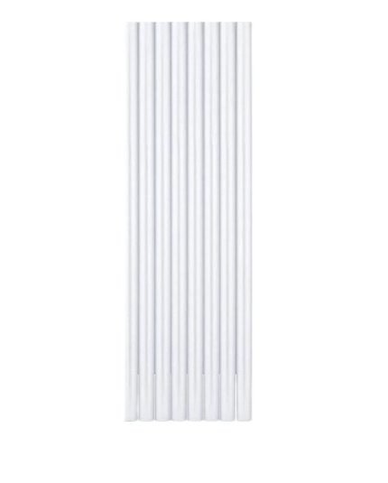 Round Plastic Dowel Stick (Thin/8Pc)
