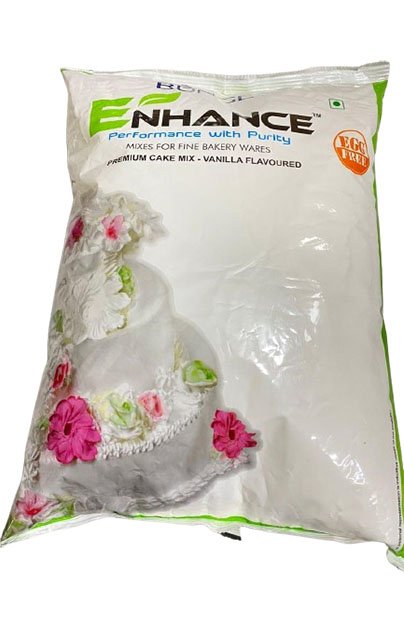 Enhance Premium Cake Mix Vanilla – Rs.230 (1kg) – Rs.5750 (Moq/25kg)