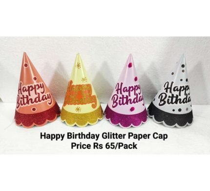 Glitter Paper Cap