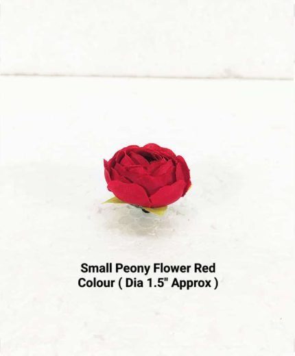 Peony Red Flower (Rs.5.50/1pc/Moq100pc)
