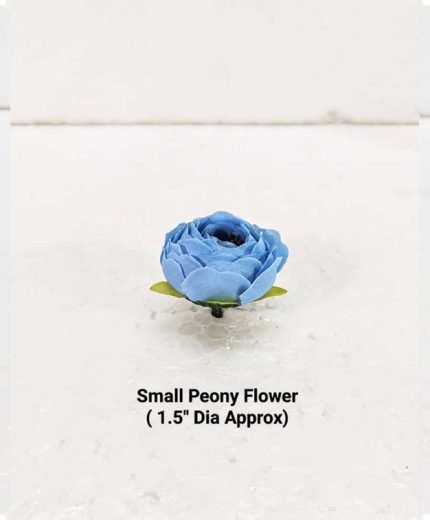 Peony Blue Flower (Rs.5.50/1pc/Moq100pc)