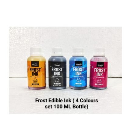 Frost Edible Ink (4 Colours Set 100 Ml Bottle)