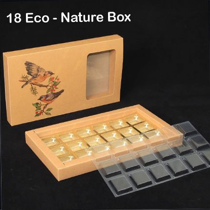 Chocolate Box Eco Nature 18 Cavity (10 Box )