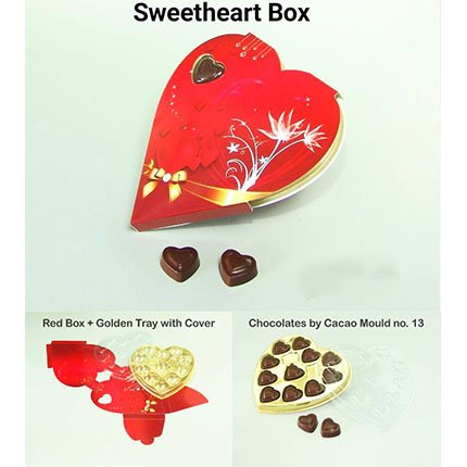 Sweetheart Chocolate Box (10 Box)