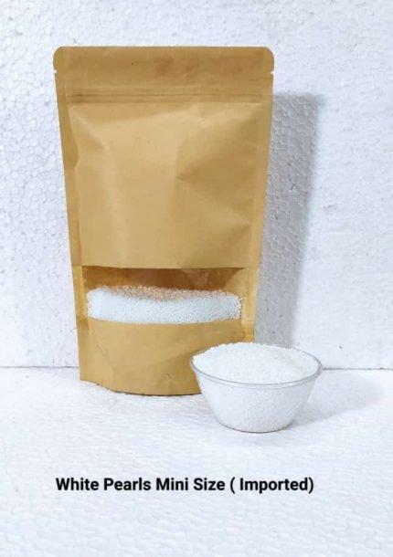 Glamour Pearls White Colour (250gm)