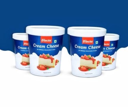 Dlecta Cheese Cream – Rs.700 rs(1kg) – Rs.5600 (moq 8 kg case)
