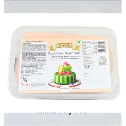 Vizyon Peach Sugarpaste (Fondent 1kg)