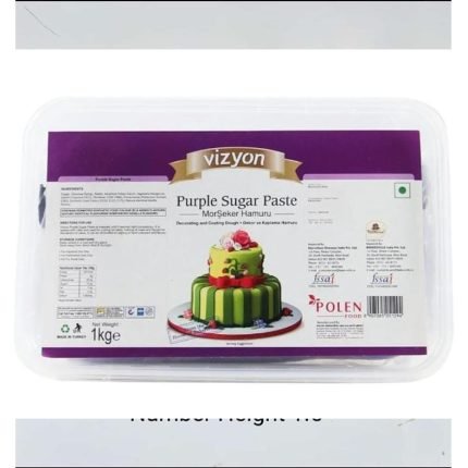 Vizyon Purple Sugarpaste (Fondent 1kg)