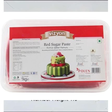 Vizyon Red Sugarpaste (Fondent 1kg)