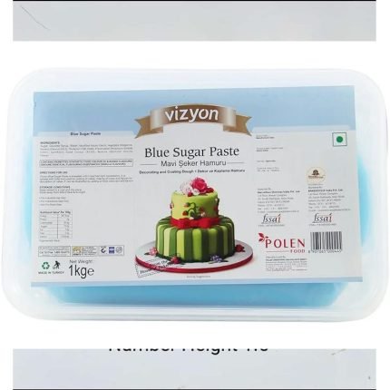 Vizyon Blue Sugarpaste (Fondent 1kg)
