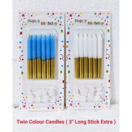 Twin Colour Candle