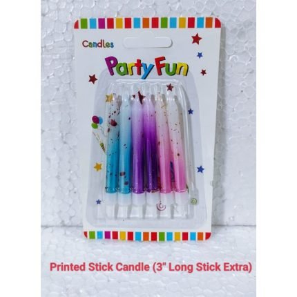 Printed Stick Candle