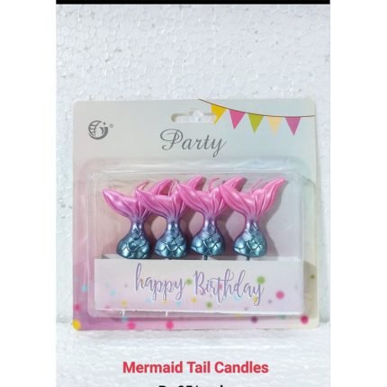Mermaid Tail Candle