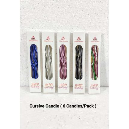 Cursive Candle