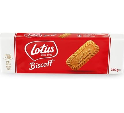 Lotus Biscuits (250grm) – Rs.240 (1 PkT) (MOQ 10 Pkt Price)