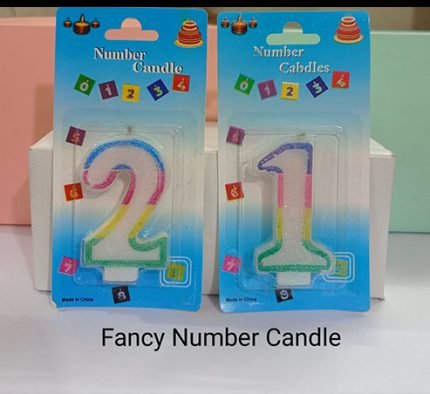 Fancy Number Candle