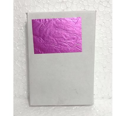 Plain Chocolate Wrapping Sheets (Pink Colour)