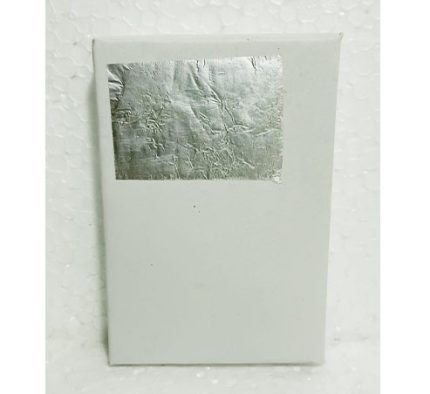 Plain Chocolate Wrapping Sheets (Silver Colour)