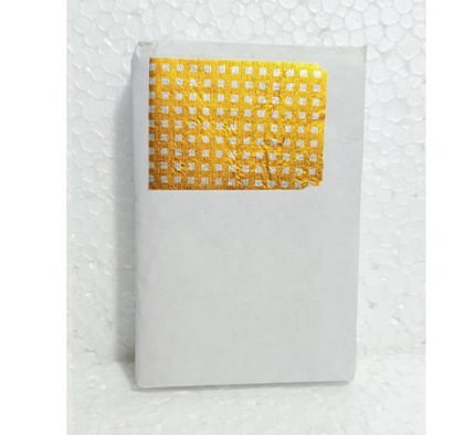 Embossed Desinger Wrapping Paper Sheets (Yellow Colour )