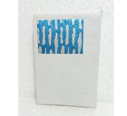 Embossed Desinger Wrapping Paper Sheets (Blue Colour )