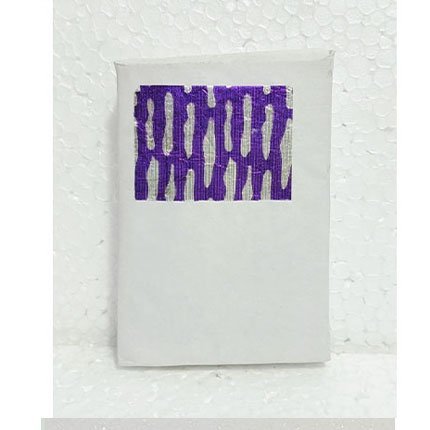 Embossed Desinger Wrapping Paper Sheets (Purple Colour )