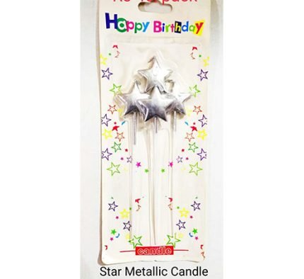 Star Metallic Candle