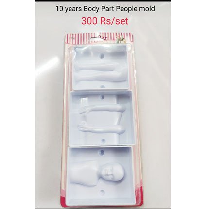 10 Years Body Part People Mold
