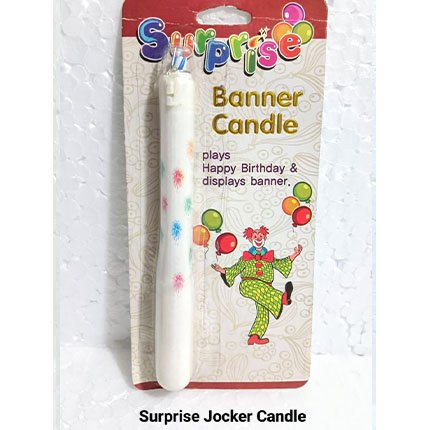 Surprise Jocker Candle