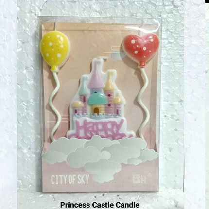 Princess Castle Candle