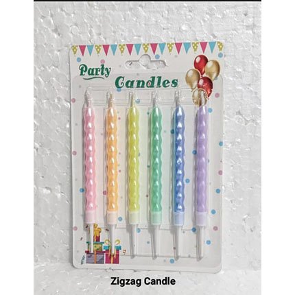 Zigzag Candle