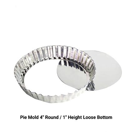 Pie Mold 4” Round (1 Pc)