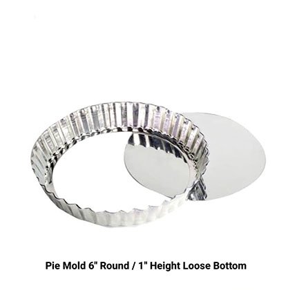 Pie Mold 6” Round  (1Pc)