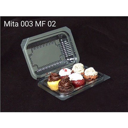 6 Cavity Chocolate Box Mita 003 MF 02 ( 10 Box )