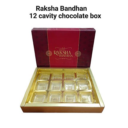 Raksha Bandhan 12 Cavity Chocolate Box