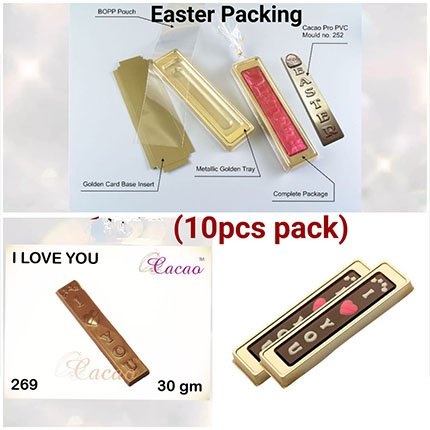 Chocolate Easter Packing (10 pc) pack only