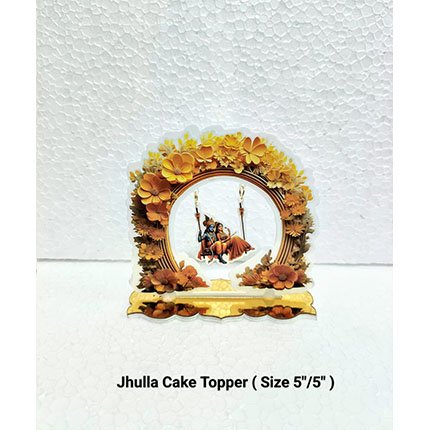 Jhulla Cake Topper