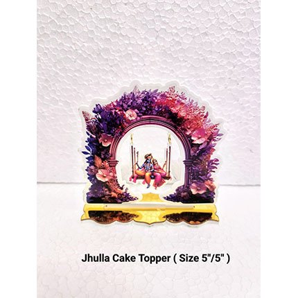 Jhulla Cake Topper