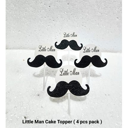 Little Man Cake Topper