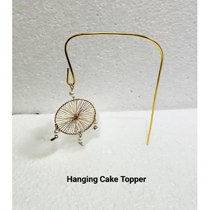 Hanging Cake Topper