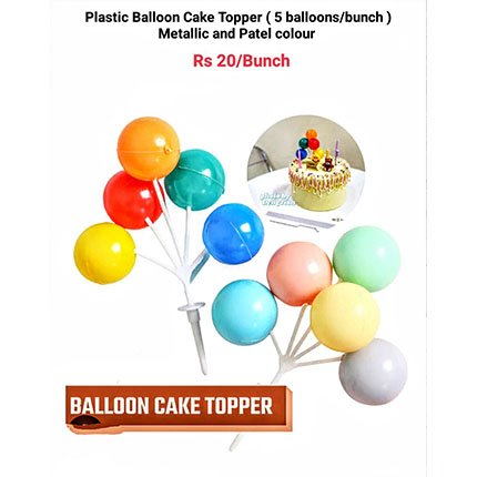 Balloon Cake Topper