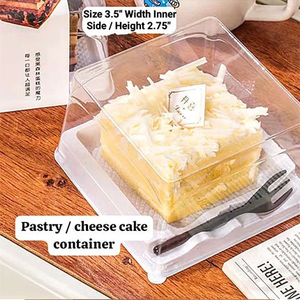 Pastry /Cheese Cake Container