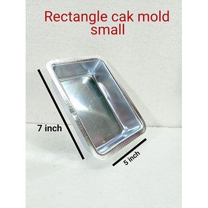 Rectangle Cake Mold Small  (1Pc)
