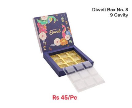Diwali Box No.8 ( 9 Cavity )
