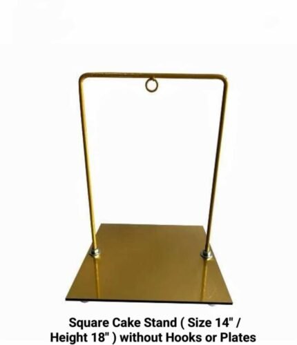Square Cake Stand Without Hook and Plates