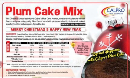 Plum Cake Premix Rs. 200/kg