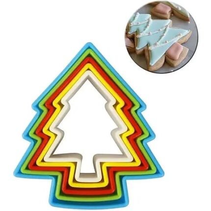 Tree Shape Cookie Cutter Set Rs. 125/pack