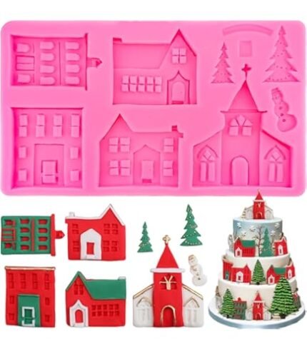 Xmas Theme Silicon Mold Rs. 500/Mold
