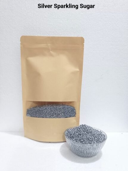 Silver Sparkling Sugar 250gm