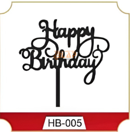 5″ Acrylic Topper